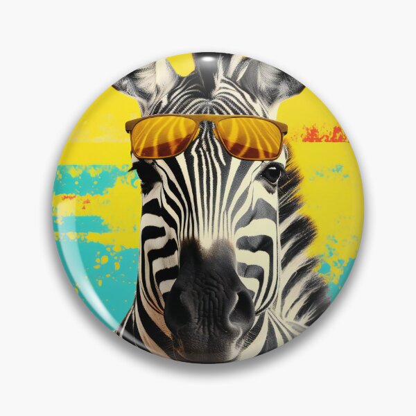 Item preview, zebra wear sunglasses  designed and sold by miraclemeows.