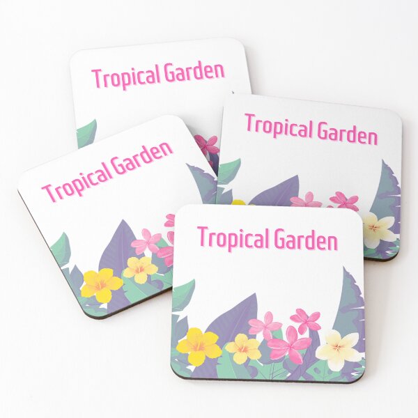 Item preview, Tropical Garden designed and sold by EllyArtStudio.