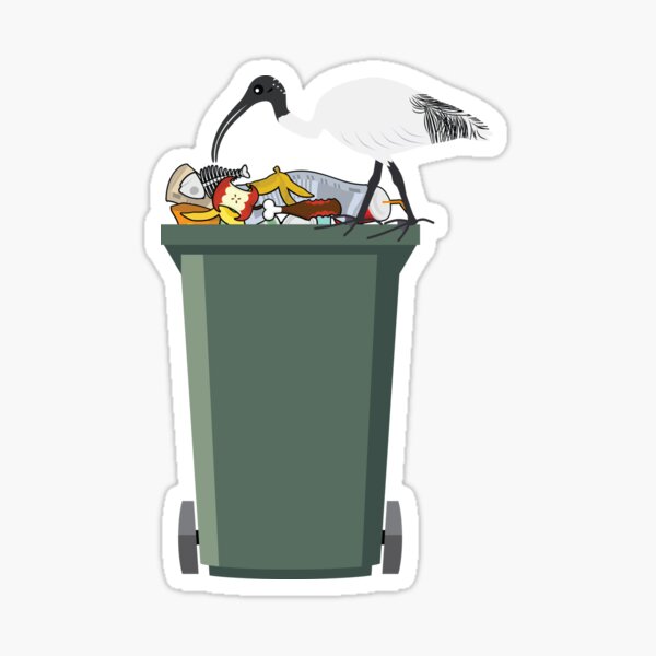 Item preview, Bin Chicken designed and sold by Meh-Ink.