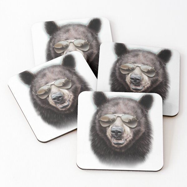 Item preview, Aviator Sunglasses Grizzly Bear Vision Graphic designed and sold by StoreArtinapic.