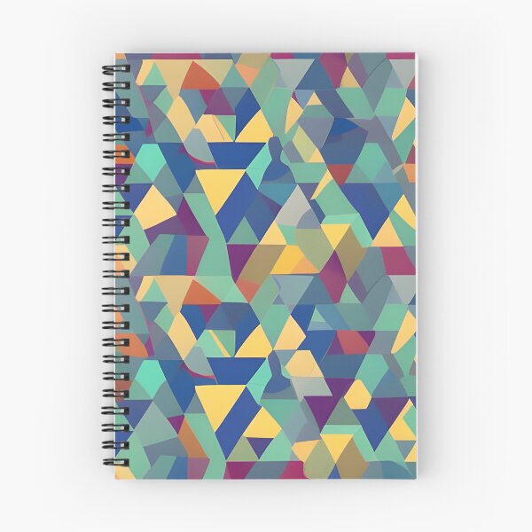 Item preview, A pattern of multi-colored triangles designed and sold by brandway.
