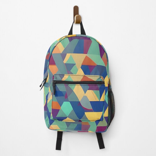 Item preview, A pattern of multi-colored triangles designed and sold by brandway.
