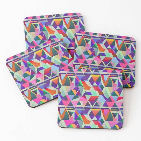 Item preview, A multicolored triangle pattern designed and sold by brandway.