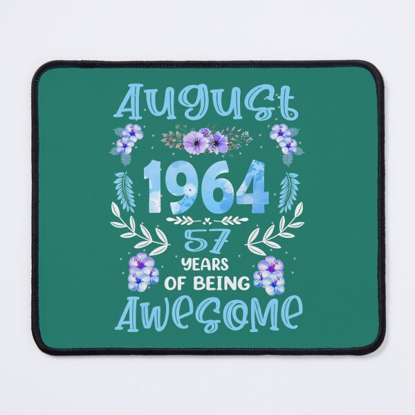 Item preview, 57 Years Old Vintage 1964 August 	 57th Birthday Flower 	 	 designed and sold by wpzhblgdfl52.