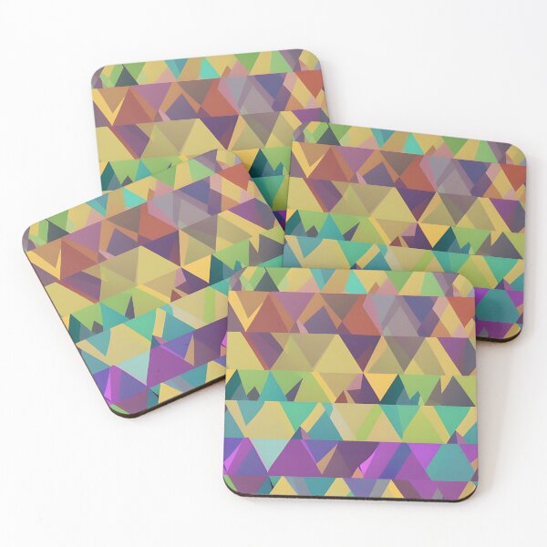 Item preview, A multi-colored triangle pattern designed and sold by brandway.