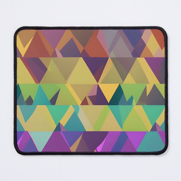 Item preview, A multi-colored triangle pattern designed and sold by brandway.
