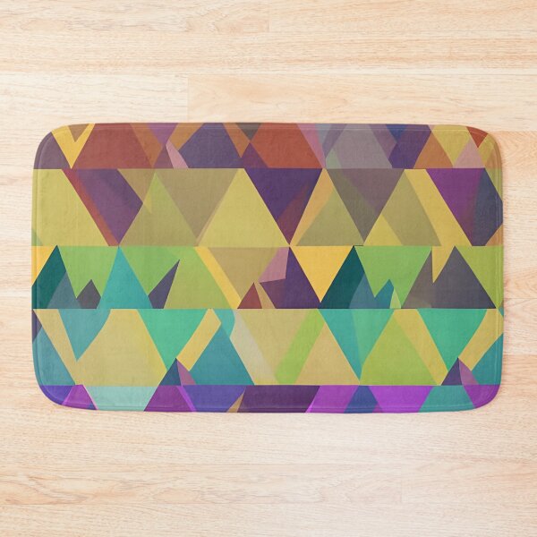 Item preview, A multi-colored triangle pattern designed and sold by brandway.