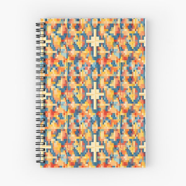 Aperçu de l'œuvre Copy of Pixelated Cross Pattern Multicolor créée et vendue par MiracleROLArt.