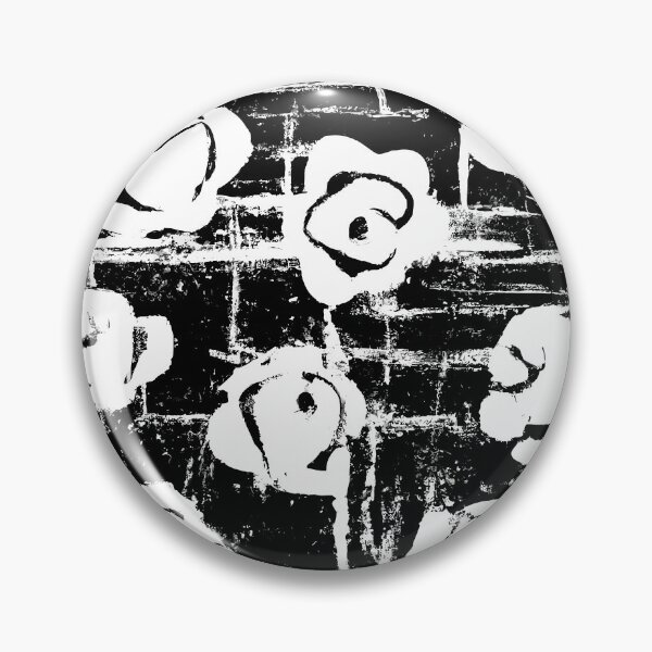 Artikelvorschau, Schwarz-weiße Grunge-Rosen entworfen und verkauft von SamJanner.