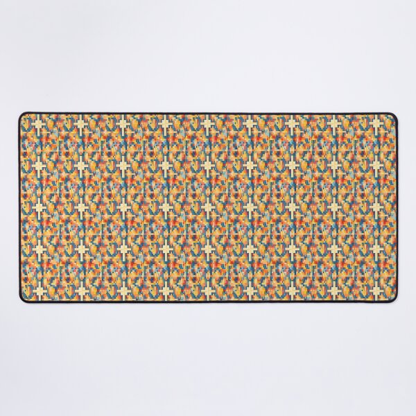 Item preview, Copy of Pixelated Cross Pattern Multicolor designed and sold by MiracleROLArt.