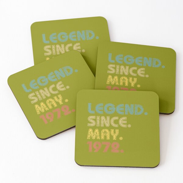 Item preview, 50 Years Old 	 Legend Since May 1972 50th Birthday 	 	 designed and sold by odbrwuredet45.