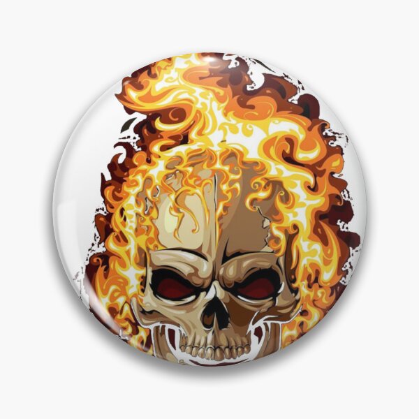 Item preview, FLAMING SKULL 1 designed and sold by ShopCristian.