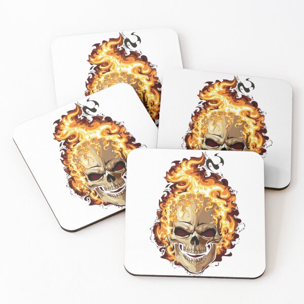 Item preview, FLAMING SKULL 1 designed and sold by ShopCristian.