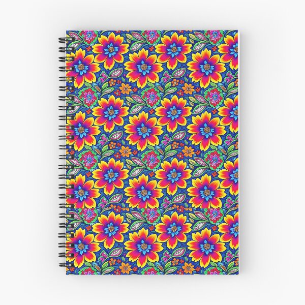 Item preview, Colorful flower pattern designed and sold by JizzyLee.