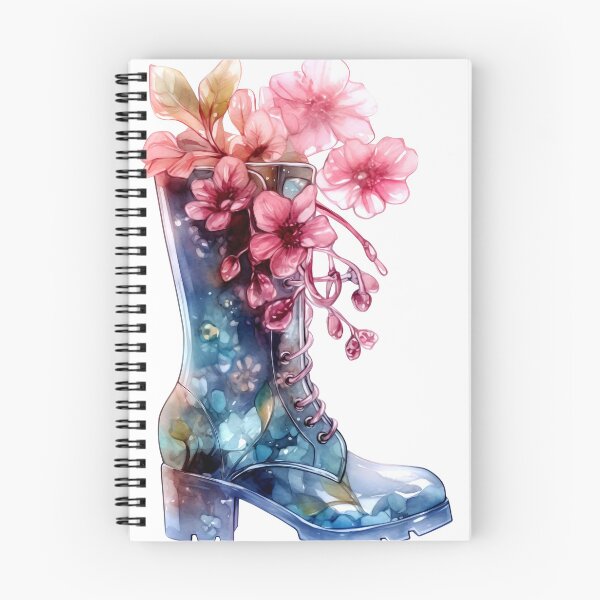 Item preview, Floral Boots Clipart, Flower Footwear Art, Blooming Shoe, Garden Boot, Petal Shoe, Rosy Footwear, Spring Vibes, Floral Fashion designed and sold by CoolorPainting.