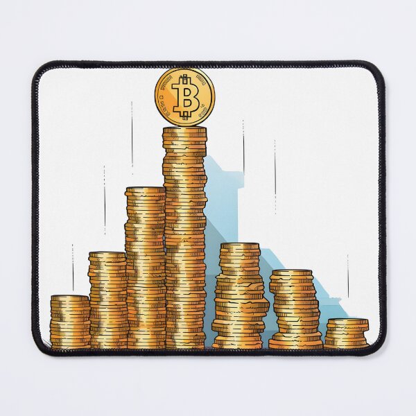 Artikelvorschau, Bitcoin stapeln entworfen und verkauft von robertosurace93.