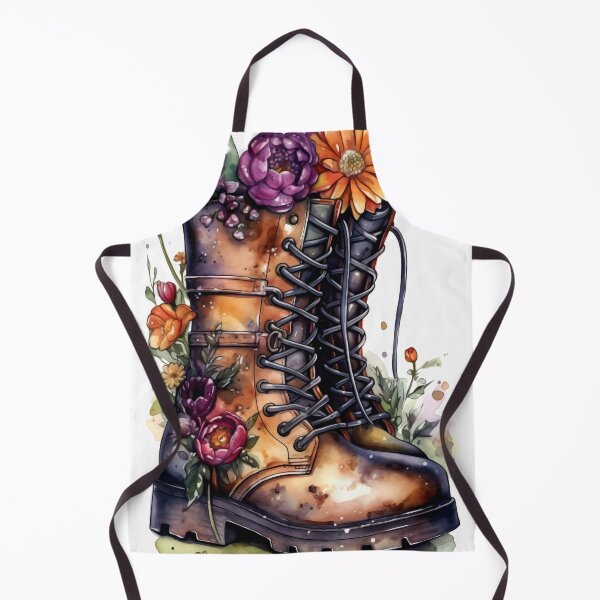 Item preview, Floral Boots Clipart, Flower Footwear Art, Blooming Shoe, Garden Boot, Petal Shoe, Rosy Footwear, Spring Vibes, Floral Fashion designed and sold by CoolorPainting.