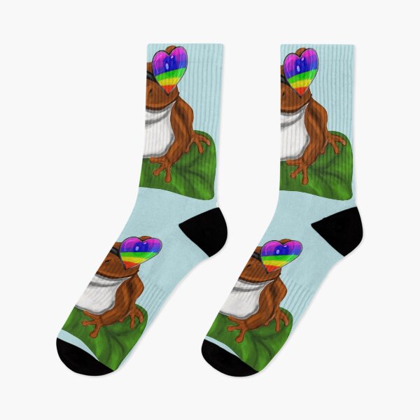 Item preview, Brown frog with colorful sunglasses designed and sold by Antiope33.