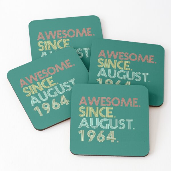 Item preview, 57th Birthday - 57 Years Old Awesome Since August 1964 Retro 	 DM57118	 designed and sold by wpzhblgdfl52.