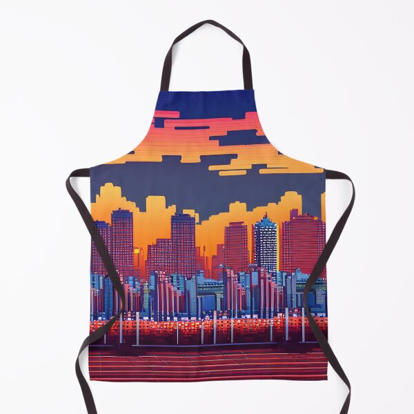 Item preview, Good evening, Pixel City designed and sold by brandway.