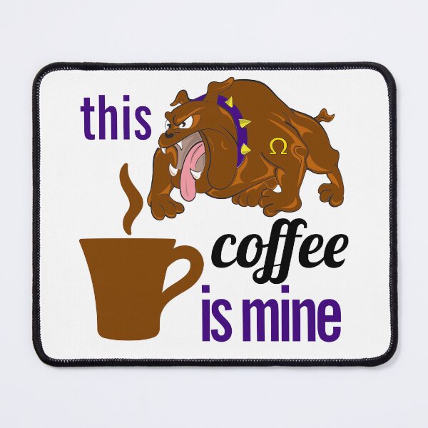 Item preview, motivated by caffeine and canine,caffeine lover-canine lover designed and sold by qofebean.