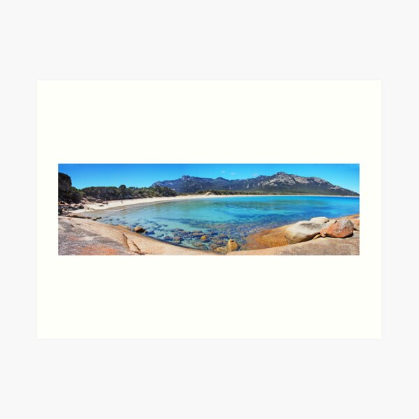 Trousers Point and the Strezlecki range Art Print