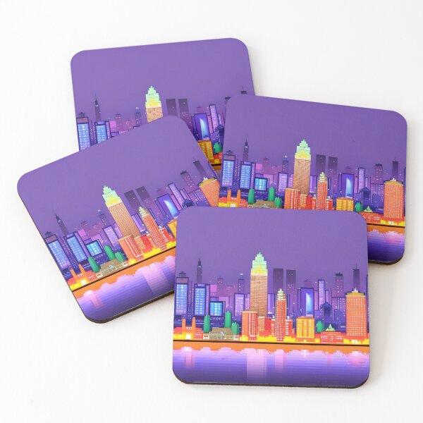 Item preview, Colorful view of the city designed and sold by brandway.