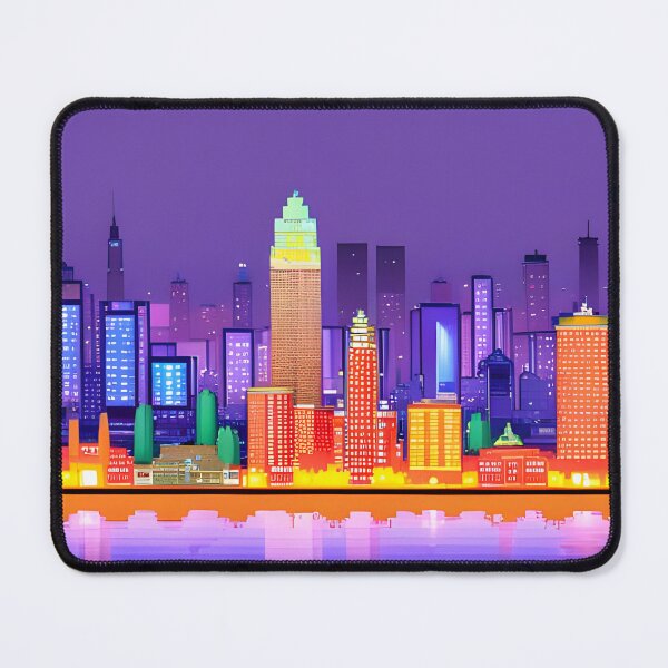 Item preview, Colorful view of the city designed and sold by brandway.