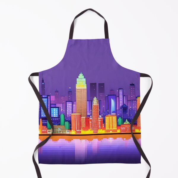 Item preview, Colorful view of the city designed and sold by brandway.