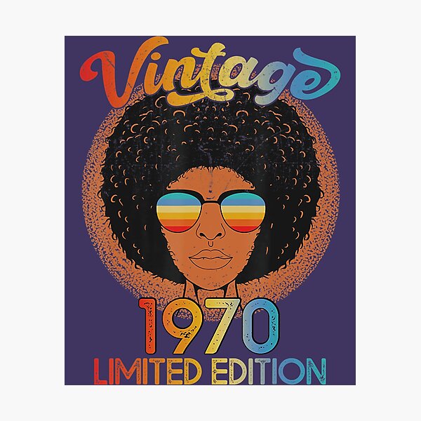 Item preview, 52 Years Old 52nd Birthday Black African American Since 1970 	 	 designed and sold by iznimwqfjza71.