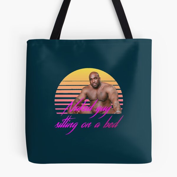 Item preview, BARRY WOOD - NAKED GUY SITTING ON A BED (Vaporwave) Active  designed and sold by Cosmoglots.