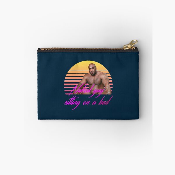 Item preview, BARRY WOOD - NAKED GUY SITTING ON A BED (Vaporwave) Active  designed and sold by Cosmoglots.