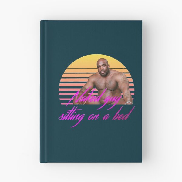 Item preview, BARRY WOOD - NAKED GUY SITTING ON A BED (Vaporwave) Active  designed and sold by Cosmoglots.
