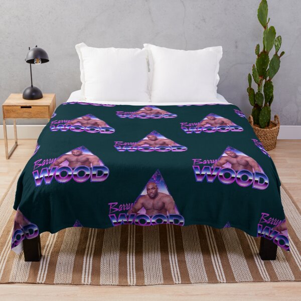 Item preview, BARRY WOOD - NAKED GUY SITTING ON A BED (80s Aeshetic) designed and sold by Cosmoglots.