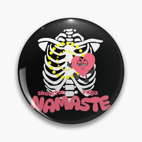 Item preview, cute skeleton yoga designed and sold by PopPizzazz.