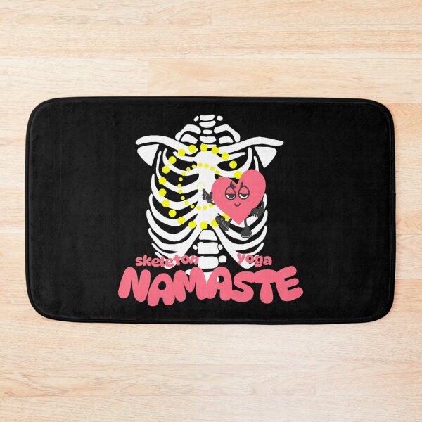 Item preview, cute skeleton yoga designed and sold by PopPizzazz.