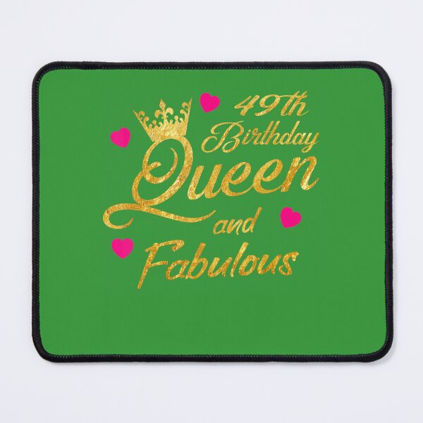 Item preview, 49th Birthday Squad Queen and Fabulous B-Day 	 	 	 	 designed and sold by rjztofoki53.