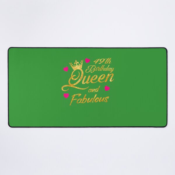 Item preview, 49th Birthday Squad Queen and Fabulous B-Day 	 	 	 	 designed and sold by rjztofoki53.