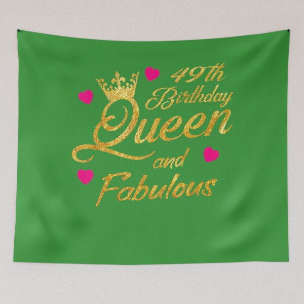 Item preview, 49th Birthday Squad Queen and Fabulous B-Day 	 	 	 	 designed and sold by rjztofoki53.