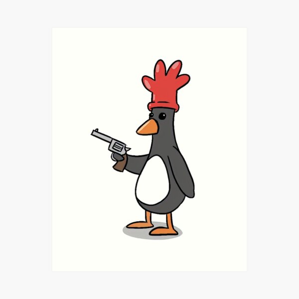 Feathers Mcgraw, an art print by August Cook - INPRNT