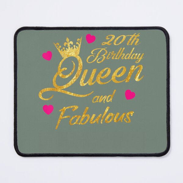 Item preview, 20th Birthday Squad Queen and Fabulous B-Day 	 	 	 	 designed and sold by whefgbvoxs55.