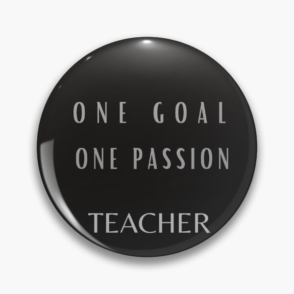 Item preview,  one goal one passion Teacher designed and sold by HELIOS ART.