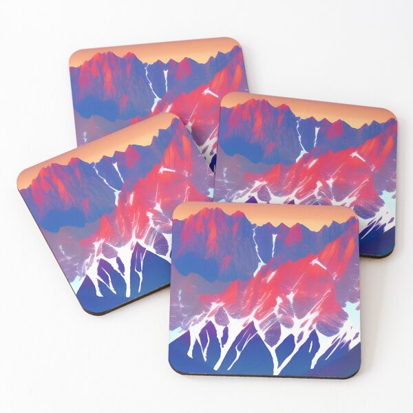Item preview, Artistic mountains view designed and sold by brandway.