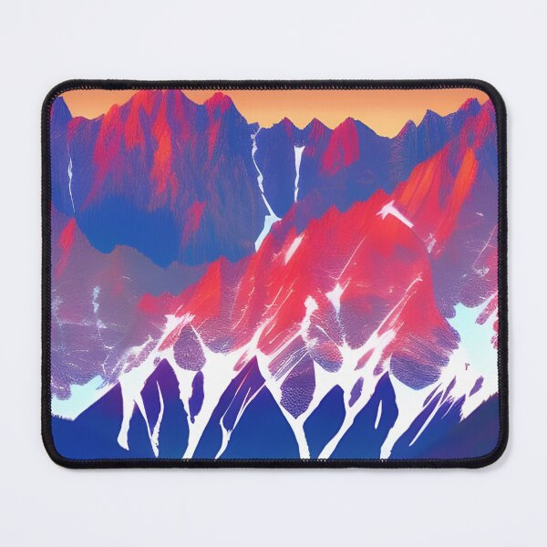 Item preview, Artistic mountains view designed and sold by brandway.