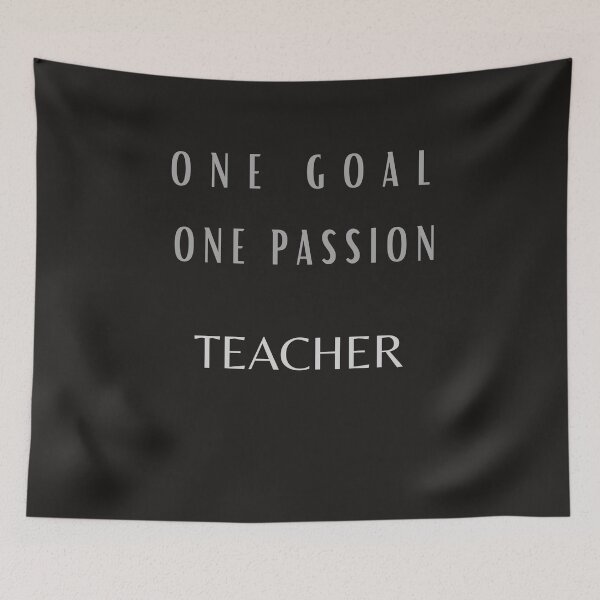 Item preview,  one goal one passion Teacher designed and sold by HELIOS ART.