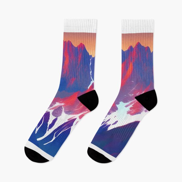 Item preview, Artistic mountains view designed and sold by brandway.