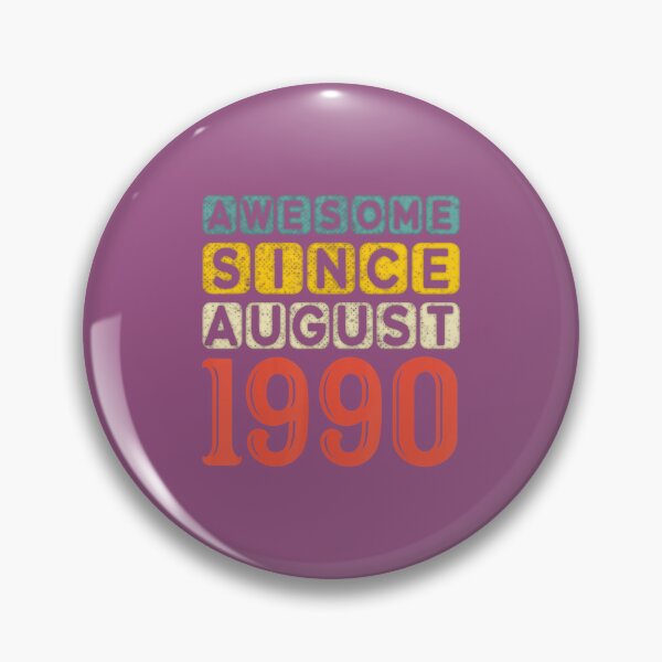Item preview, 31 Years Old Awesome Since August 1990 31st Birthday Vintage 	 DM53105	 designed and sold by jbqvydazhk62.