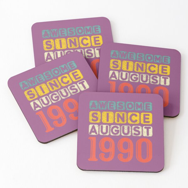Item preview, 31 Years Old Awesome Since August 1990 31st Birthday Vintage 	 DM53105	 designed and sold by jbqvydazhk62.