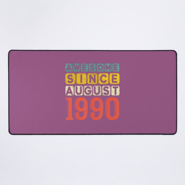 Item preview, 31 Years Old Awesome Since August 1990 31st Birthday Vintage DM53105 designed and sold by jbqvydazhk62.