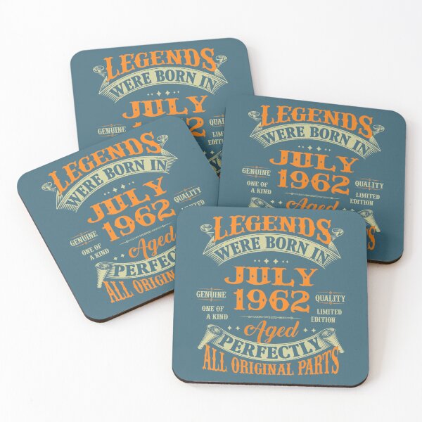 Item preview, 60Th Birthday 	 Legends Born In July 1962 60 Years Old  DM28271	 designed and sold by fwmzubvkxrl30.